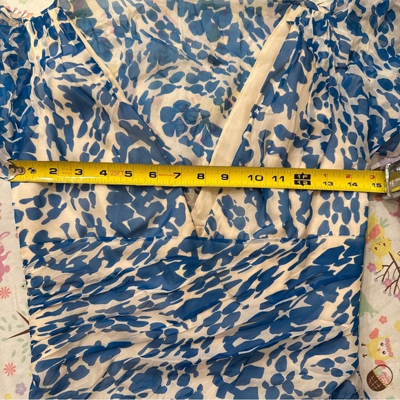 Douglas Hannant Maxi Dress Blue/White 45363 - Picture 13 of 14